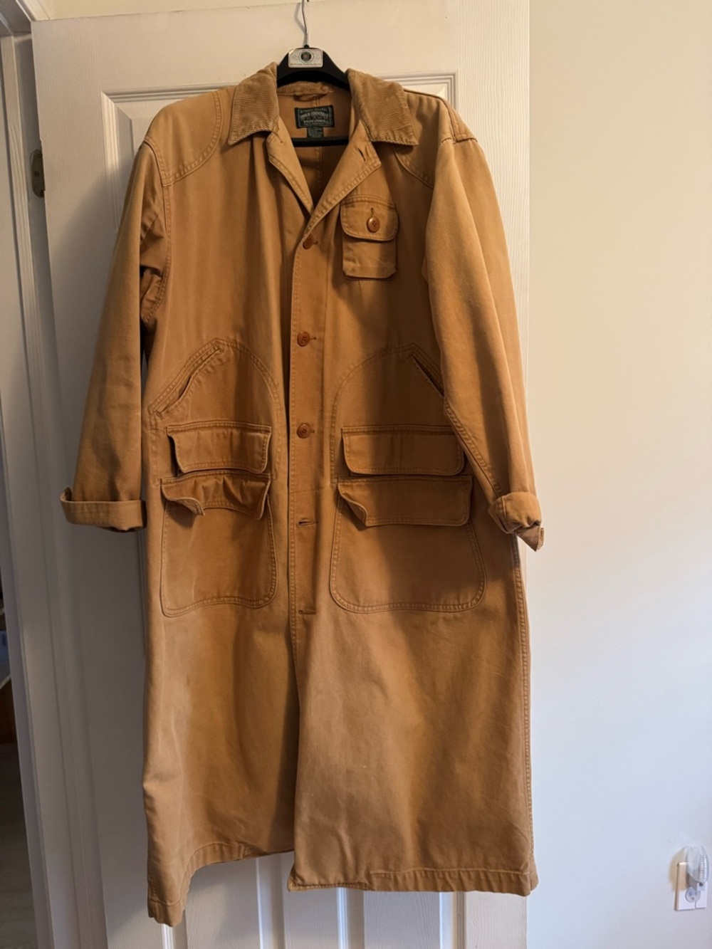 Ralph Lauren Tan Cotton Trench Coat